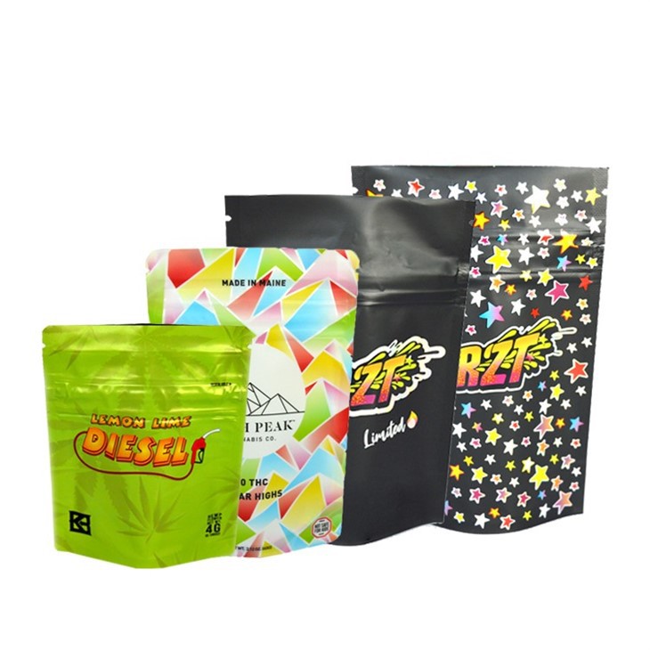 3.4G 7G Vaiko įrodytas maišelis ambulatorija 420 pakuotės sausainių valgomieji „Mylay Gummies“ valgomieji „Zipock“ krepšiai